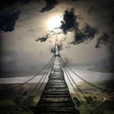 There S A Lady Who S Sure All That Glitters Is Gold The Bridge To Heaven Amazing And Funny Pictures Surrealism Photography Example Of Abstract Abstract Photography