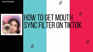 How To Get Mouth Sync Filter On Tiktok Youtube