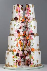Blue agate, amethyst and amber are popular geode cake choices but we love seeing bright pops of crystalized colors, like hot pink too. 22 Decadent Fall Wedding Cakes Gorgeous Fall Wedding Cake Ideas