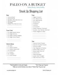 Free Downloads Paleo On A Budget Paleo Shopping List How To Eat Paleo