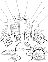 Happy religious easter coloring sheet. Pin On How To Draw Worksheets I Designed