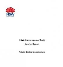 Maybe you would like to learn more about one of these? Nsw Commission Of Audit Interim Report Public Sector Management Schott Report Public Service Association