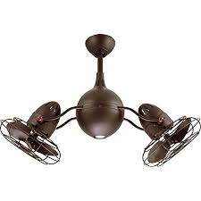 Craftmade bw321ag3 bellows iii dual mount 21 outdoor reversible oscillating ceiling fan with wall & remote control, 3 blades with safety cage, aged bronze textured 10 home decorators collection bentley 22 in.indoor/outdoor natural iron ceiling fan 16 Troposair Duet Oscillating Dual Ceiling Fan In Oil Rubbed Bronze Amazon Com