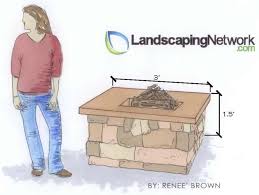 Average Fire Pit Sizes Landscaping Network