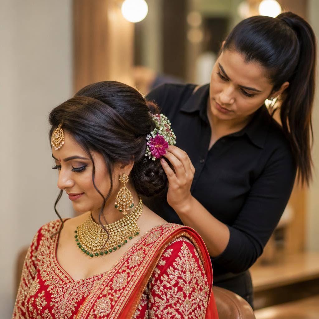 Bridal Hairstyling in DDU Sector 2 product image