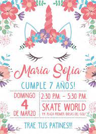 ( 1 valoración de cliente) 10.90 usd$. Invitacion Para Cumpleanos De Unicornio Editable Y Gratis Fiestas De Cumpleanos Unicornio Ideas De Fiesta Unicornio Invitaciones Unicornio