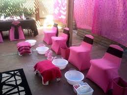 Kids Party Rental Kid Sized Tables Chairs In Orange County Kids Spa Party Spa Party Decorations Spa Party Activities