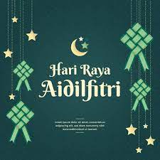 Descarga gratis este psd de banner de hari raya aidilfitri y descubre más de 9 millones de recursos gráficos en freepik. Hari Raya Aidilfitri Ketupat And Moon Eid Card Designs Vector Free Eid Mubarak Greetings