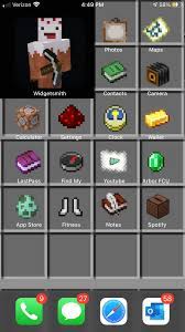 You can also upload and share your favorite minecraft phone wallpapers. Ios 14 Wallpaper That I Made That Has Working Icons Minecraft