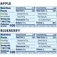 Stonyfield Organic Yobaby Apple Blueberry Whole Milk Yogurt With Probiotics 4 Oz Instacart