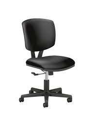 Having poor posture while sitting puts too much pressure on your back, and it can create a habit of bad posture that carries on even after. Hon Volt 5701 Softhread Bonded Leather Tilt Mid Back Task Chair Black Office Depot