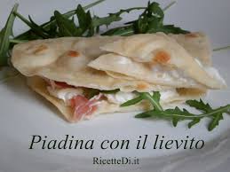 Piadina con shawarma e patate: Piadina Con Il Lievito Ricettedi It