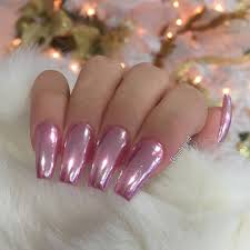 Coffin acrylic nails colors and looks. Hot Pink Acrylic Nails Coffin New Expression Nails