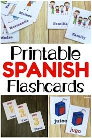 Share them with your classmates and friends. Printable Spanish Flashcards Look We Re Learning