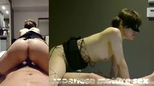 無修正　人妻熟女のねっとりフェラと卑猥な腰ふり騎乗位♡ 完全素人妻のハメ撮り動画！ (四十路アラフォー美熟女おっぱい美乳手コキ)