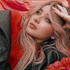 Icon Sabrina Carpenter Sabrina Carpenter Sabrina Red Leather Jacket