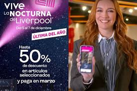Descuentos Venta Nocturna Liverpool