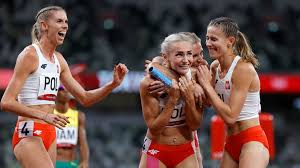 Sztafeta kobiet 4x400 m ze srebrem. Erurk2ybt X5cm