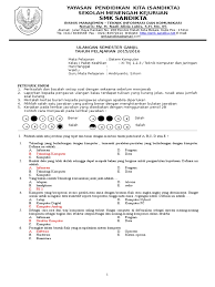 Maybe you would like to learn more about one of these? Soal Uas Ganjil Smk 2015 Sistem Komputer Kelas Xi