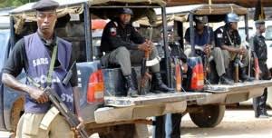 Image result for photos of 35 cultists paraded by police in warri