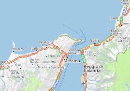 Μεσσήνη, romanized according to eurostat8 the fua of the metropolitan area of messina has, in 2014, 277,584. Michelin Landkarte Messina Stadtplan Messina Viamichelin