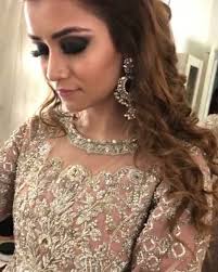 Pretty in pink 🌸@duaamjad looks stunning in a blush pink ensemble,  breathtaking details encrusted with Swarovski crystals and beads