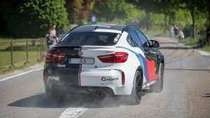 700hp Bmw X6m W Akrapovic Exhaust Loud Pops And Bangs Revs Accelerations Launch Control Youtube