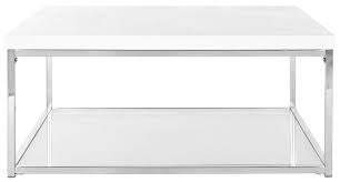 Shop for white and chrome coffee table at bed bath & beyond. Fox2214a Coffee Tables Furniture By Safavieh