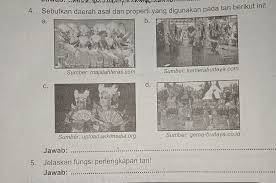 Pada dasarnya, penggunaan properti tari ditujukan untuk memberikan kesan keindahan sekaligus sebagai media untuk menyampaikan makna yang terkandung. Sebutkan Daerah Asal Dan Properti Yang Digunkan Pada Tari Berikut Ini Nomer 5 Juga Di Jawabtolong Brainly Co Id