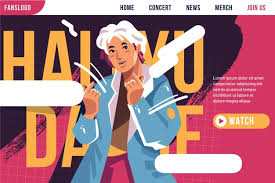 Download K Pop Music Landing Page For Free K Pop Music Pop Music Music Land