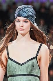 The next one is a jeweled bandana scarf idea for you which. Silk Scarf How To Style This Season S Chicest Accessory Editorialist