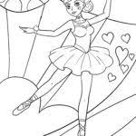 Ausmalbilder Ballett Und Ballerina Kostenlos Herunterladen Und Ausmalen