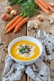 Karotten Ingwer Kokos Suppe Rezept Rezepte Karotten Ingwer Suppe Mohren Ingwer Kokos Suppe