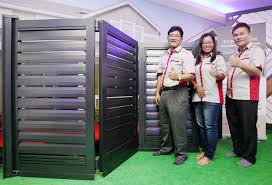 Contoh pintu pagar terkini rumah moden. Pagar Lipat Automatik Jadi Pilihan Ramai