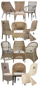 Good quality dining chair, designed in contemporary and minimalist style, can fit well almost every dining room, kitchen, party, and other entertainment occasion. Farmhouse Style 12 Wicker Dining Chairs Under 360 Each Hey Djangles