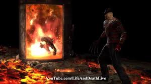 In order to perform a babality, you must not block the entire final round. Mortal Kombat 9 Freddy Krueger Fatality 1 2 Stage And Babality