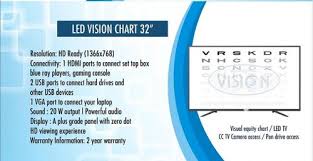 Led Vision Chart 32