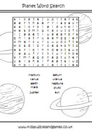 space kids puzzles and games
