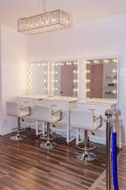 Inside The Glam Bar Salon Interior Design Makeup Studio Decor Makeup Room Decor