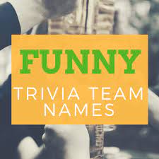 Hosting a trivia night can spice up a slow bar night or be a great fundraiser. 100 Funny And Clever Trivia Team Names Hobbylark