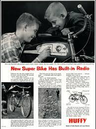 Եթե դուք մոռացել եք ձեր ուսանողական էլ. Huffy Radiobike 1955 Das Kraftfuttermischwerk