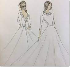 Desain baju batik wanita dari beberapa desainer saya yang ada di batik maduretno, bisa dipesan jahit contact : Wedding Fashion Sketches Design Pour Android Telechargez L Apk