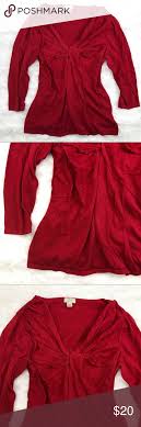 3 For 15 Dress Barn Twist Design Red Blouse Clothes Design Red Blouses
