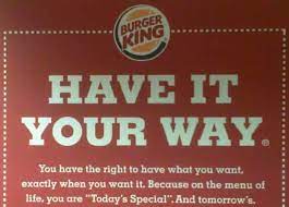 Have It Your Way Hook Agency