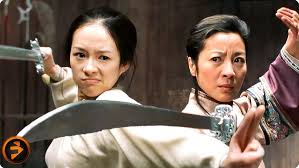 Jen vs. Shu Lien Sword Fight | CROUCHING TIGER, HIDDEN DRAGON | Michelle  Yeoh, Ziyi Zhang