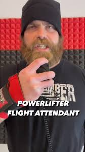 Powerlifter Flight Attendant