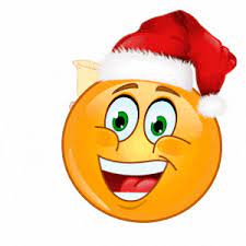 Jingle Bell Santa Animated Emoticons Emoji Images Christmas Emoticons