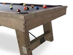 Isaac Pool Table By Plank Hide Watson S Pool Table Slate Pool Table Pool Table Sizes