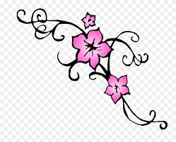 236 x 395 · jpeg. Cherry Blossom Flower Tattoo Outline 3 Cherry Blossoms Drawing Clipart 328092 Pinclipart