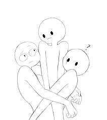 (ignore the gravity falls at the top). The Third Wheel Draw The Squad By Athenahao2000 Drawings Of Friends Draw The Squad Drawing Base
